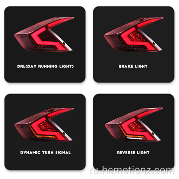 Hcmotionz 2016-2021 Honda Civic задние задние фонари